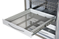 Pull-out aluminum drawer without dividers for model 600 2T-4